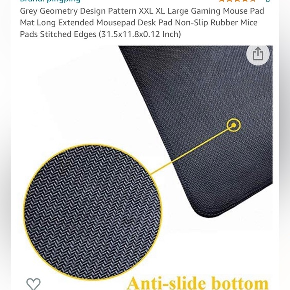 GAMING MOUSE PAD…NWT - Picture 5 of 7